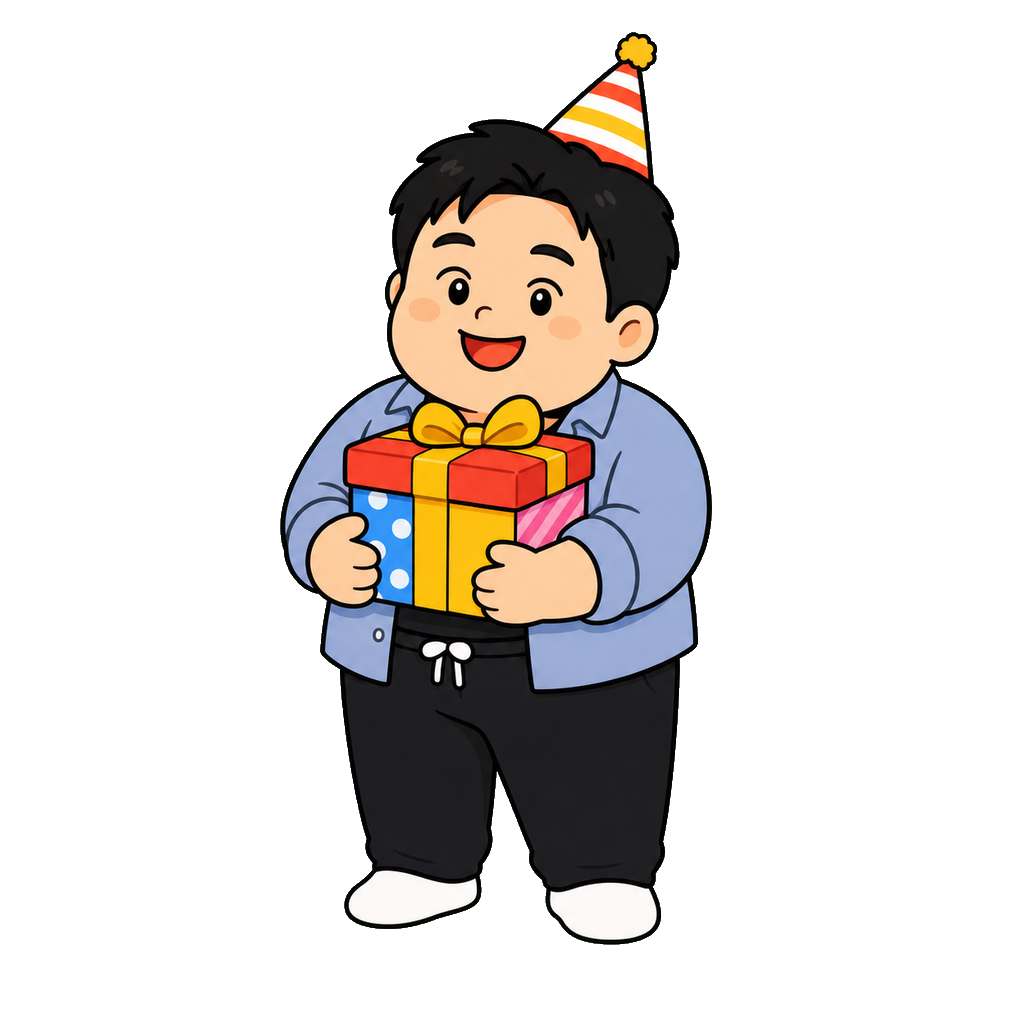 선물을 안은 박만수